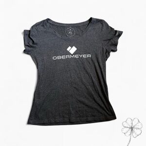 Obermeyer Women's Charcoal Short Sleeve Tee